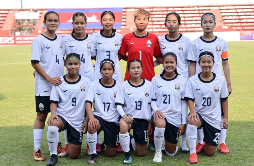 Woman’s Asian Cup 2024 ៖ កម្ពុជា ឈ្នះម៉ាឡេស៊ី ១-០