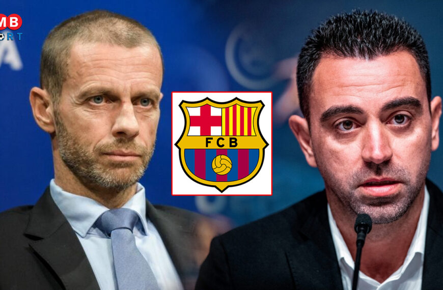 UEFA គ្រោង​ហាមឃាត់ Barcelona ​មិន​ឱ្យ​ចូល​រួម​ប្រកួតក្នុង​ក្រប​ខ័ណ្ឌ Champions League